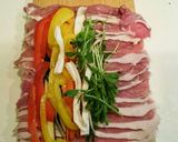 ブッシュドノエル風♪肉巻き作り方3写真