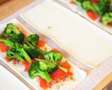 簡単★カラフル野菜とサーモンのパイ包み作り方7写真