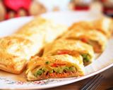簡単★カラフル野菜とサーモンのパイ包み作り方11写真