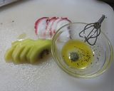 タコとキウイのカルパッチョ作り方1写真