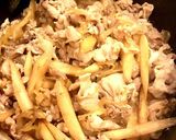 ゴボウの旨味が沁みた豚丼作り方4写真