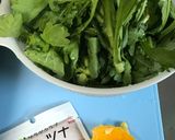 春菊とシーチキンの酢の物作り方1写真
