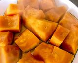 カボチャの煮物 ★レンジでホクホク★作り方5写真