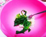 青菜の＊さば缶粒マス和え＊作り方3写真