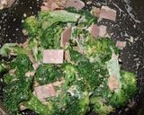 ブロッコリーのマヨパン粉焼きチーズ卵のせ作り方3写真