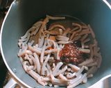 こんにゃくのごま味噌炒め作り方5写真