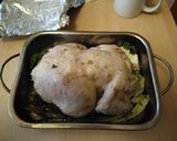 クリスマスの鳥の丸焼き(リンゴ入り)作り方6写真