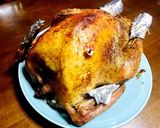 ナイロン袋でクリスマスターキーの丸焼き作り方12写真