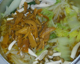 鶏むね肉と白菜 もやしメンマの中華スープ作り方4写真
