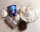 ココアのふんわりスコーン♡作り方1写真