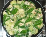 鶏もも肉と野菜のバジルソース煮♪簡単作り方15写真