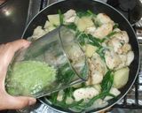 鶏もも肉と野菜のバジルソース煮♪簡単作り方14写真