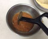 HMと紙コップで〜熟柿の濃厚ケーキ作り方2写真