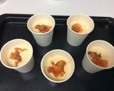 HMと紙コップで〜熟柿の濃厚ケーキ作り方4写真