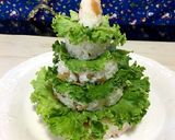 簡単☆寿司ツリー作り方10写真