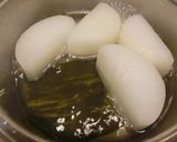 懐石料理風・大根の柚子味噌田楽作り方2写真