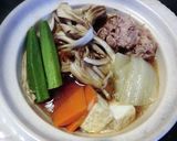 ヤマキ木場商店だし入り醤油鍋焼きラーメン作り方2写真