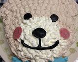 くまさんのバースデーケーキʕ•ᴥ•ʔ作り方9写真