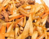 おせちにも♪美味しい！親鶏入りきんぴら作り方8写真