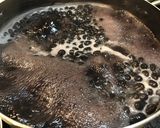葡萄ジュースでふっくら黒豆作り方2写真