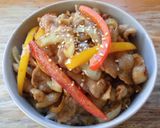 味付けはドレッシングだけ！？焼肉丼♪作り方2写真