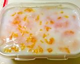 簡単☆みかんミルク寒天(牛乳かん)作り方3写真