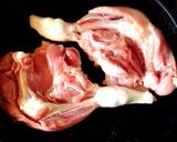 骨付き鶏もも肉のトマトカレー作り方3写真