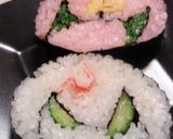 お花模様の太巻き寿司作り方6写真