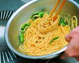 ひもとうがらしカルボナーラヴェジェターレ作り方7写真