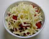 簡単！切らないカプレーゼ☆プチトマト作り方1写真