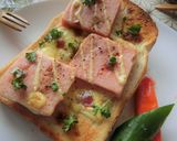 spicy ガラムマサラ×スパムトースト作り方4写真