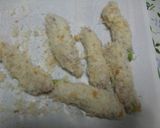 アスパラ入りさくさくササミカツ♪作り方4写真