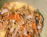 焼そばリメイクでお好み焼き！作り方1写真