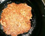 焼そばリメイクでお好み焼き！作り方4写真