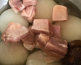 大根と鶏肉の照りましまし煮物作り方2写真