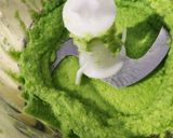 豆腐と枝豆のホイップ★餃子の皮プチタルト作り方2写真