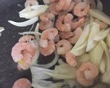 簡単ランチにも！白ごはんからエビドリア♡作り方1写真