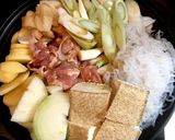 母風　鶏すき作り方4写真