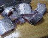 太刀魚と厚揚げの甜面醤炒め煮作り方1写真