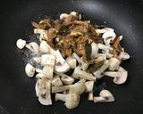 ポルチーニとマッシュルームのパスタ作り方3写真