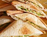 ツナとアボカドのホットサンド作り方5写真
