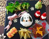 離乳食でクリスマスツリー★作り方5写真