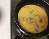 簡単！朝食に〜ベーコンスクランブルエッグ作り方4写真