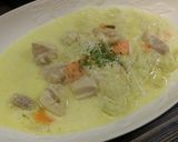 白菜と鶏肉のミルク・ヨーグルト煮作り方5写真