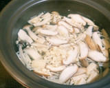 3種のキノコの玉子雑炊(和風だし醤油味)作り方3写真