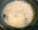 3種のキノコの玉子雑炊(和風だし醤油味)作り方5写真
