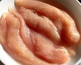 キャベツとササミとチーズの簡単春巻き☆作り方1写真