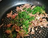 牛こまで玉ねぎステーキ青じそ風味作り方3写真