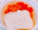 レンジで簡単、チョイ辛トマトスープごはん作り方3写真