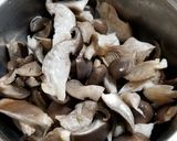 天然ヒラタケの佃煮作り方2写真
